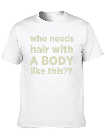 Funny Bald Humor T-Shirt