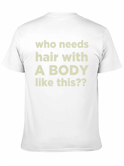 Funny Bald Humor T-Shirt