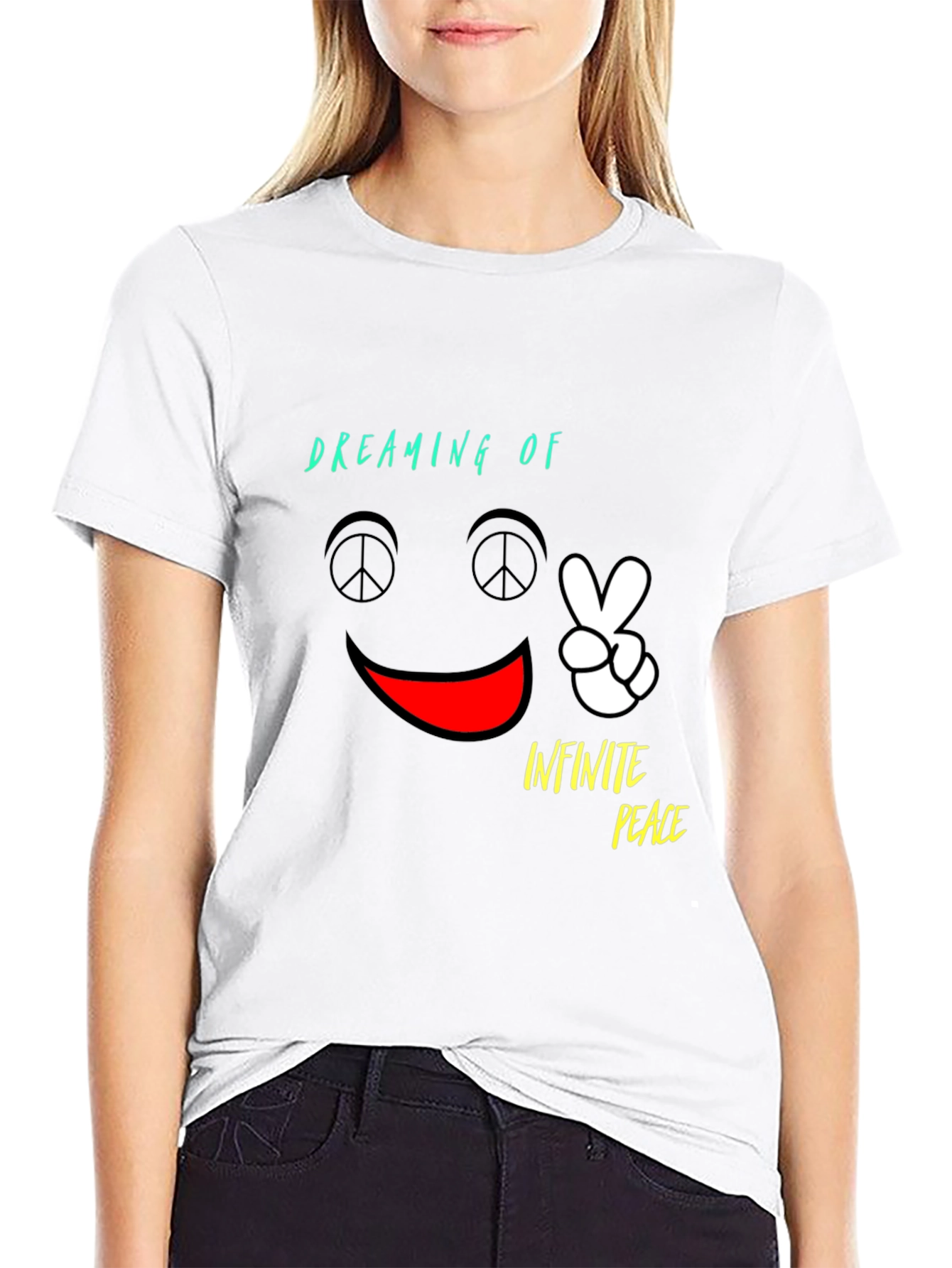 Dreaming of Infinite Peace Graphic T-Shirt