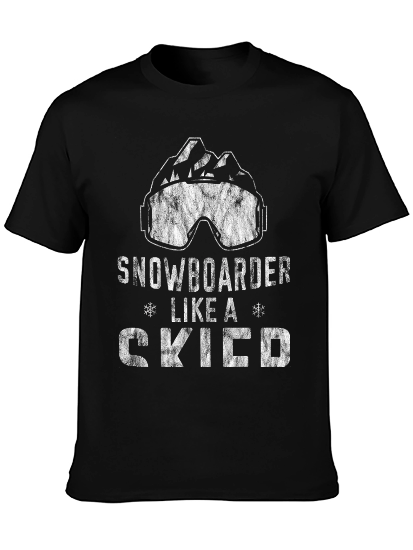 Snowboarder Like a Skier T-Shirt