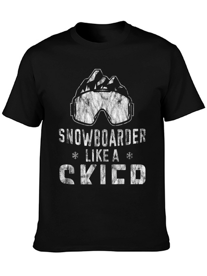 Snowboarder Like a Skier T-Shirt