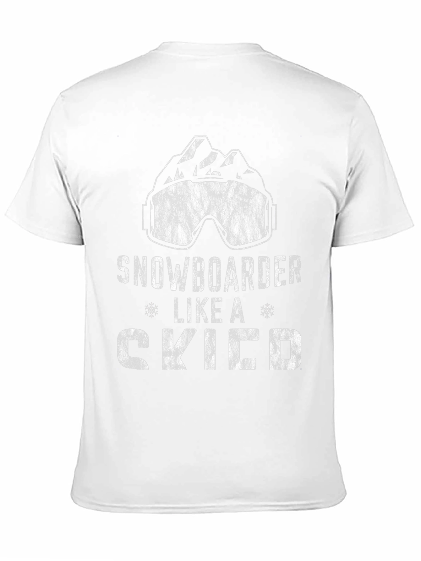 Snowboarder Like a Skier T-Shirt