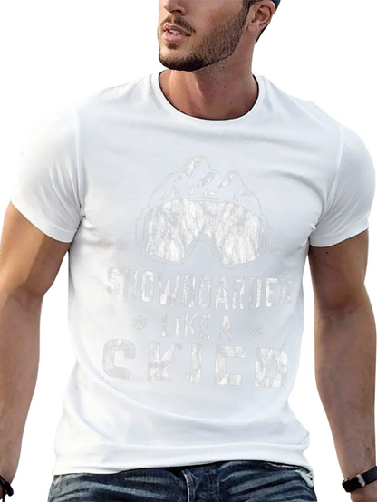 Snowboarder Like a Skier T-Shirt