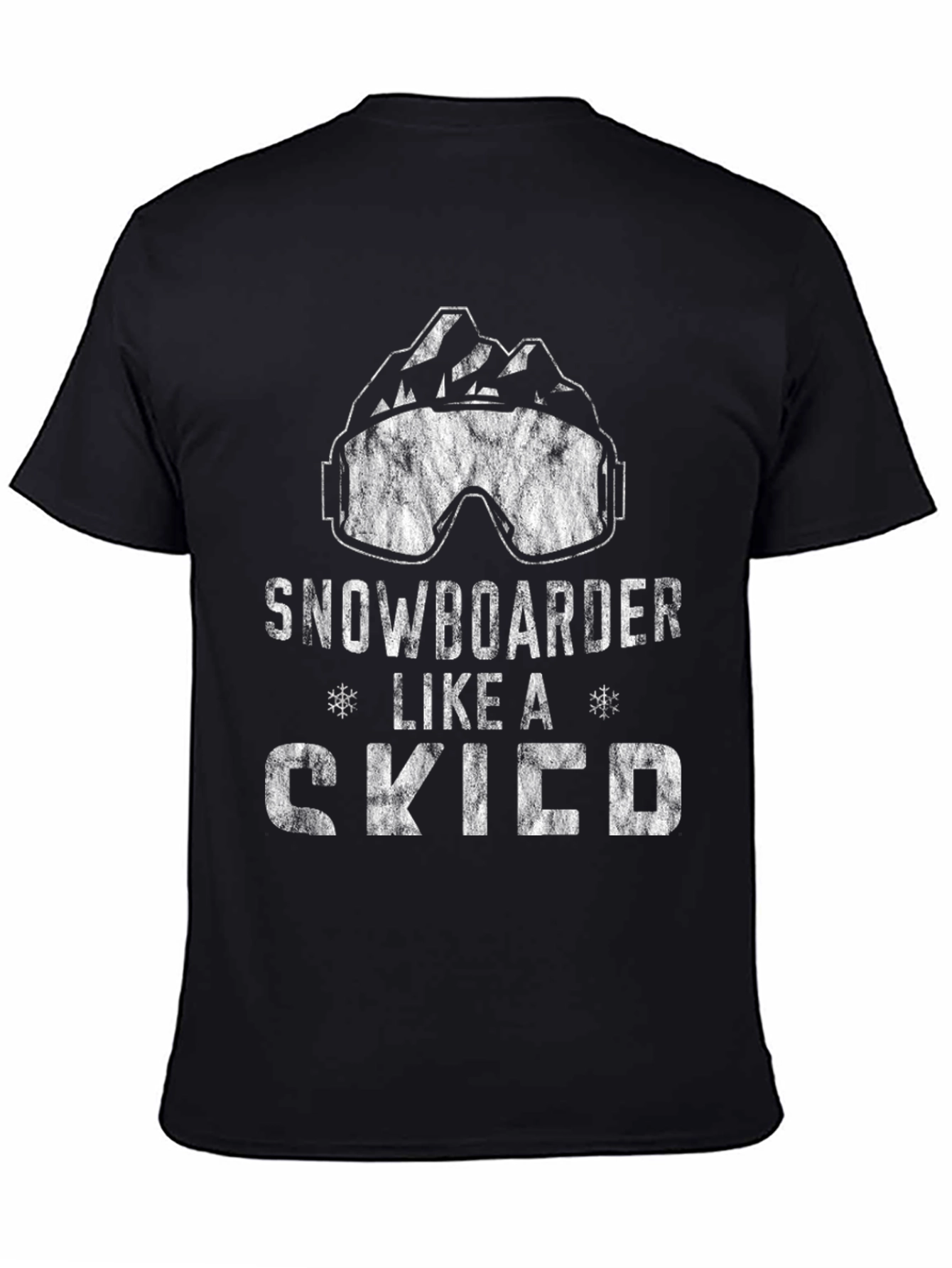 Snowboarder Like a Skier T-Shirt