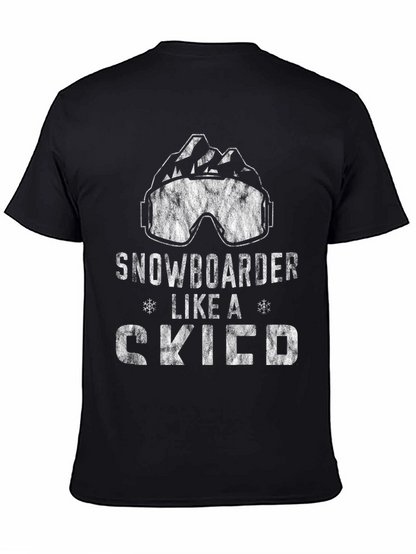 Snowboarder Like a Skier T-Shirt