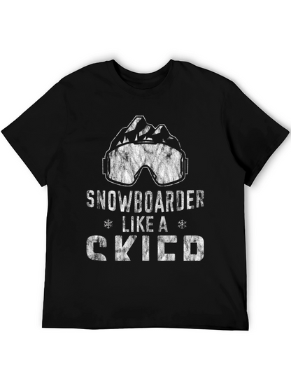 Snowboarder Like a Skier T-Shirt