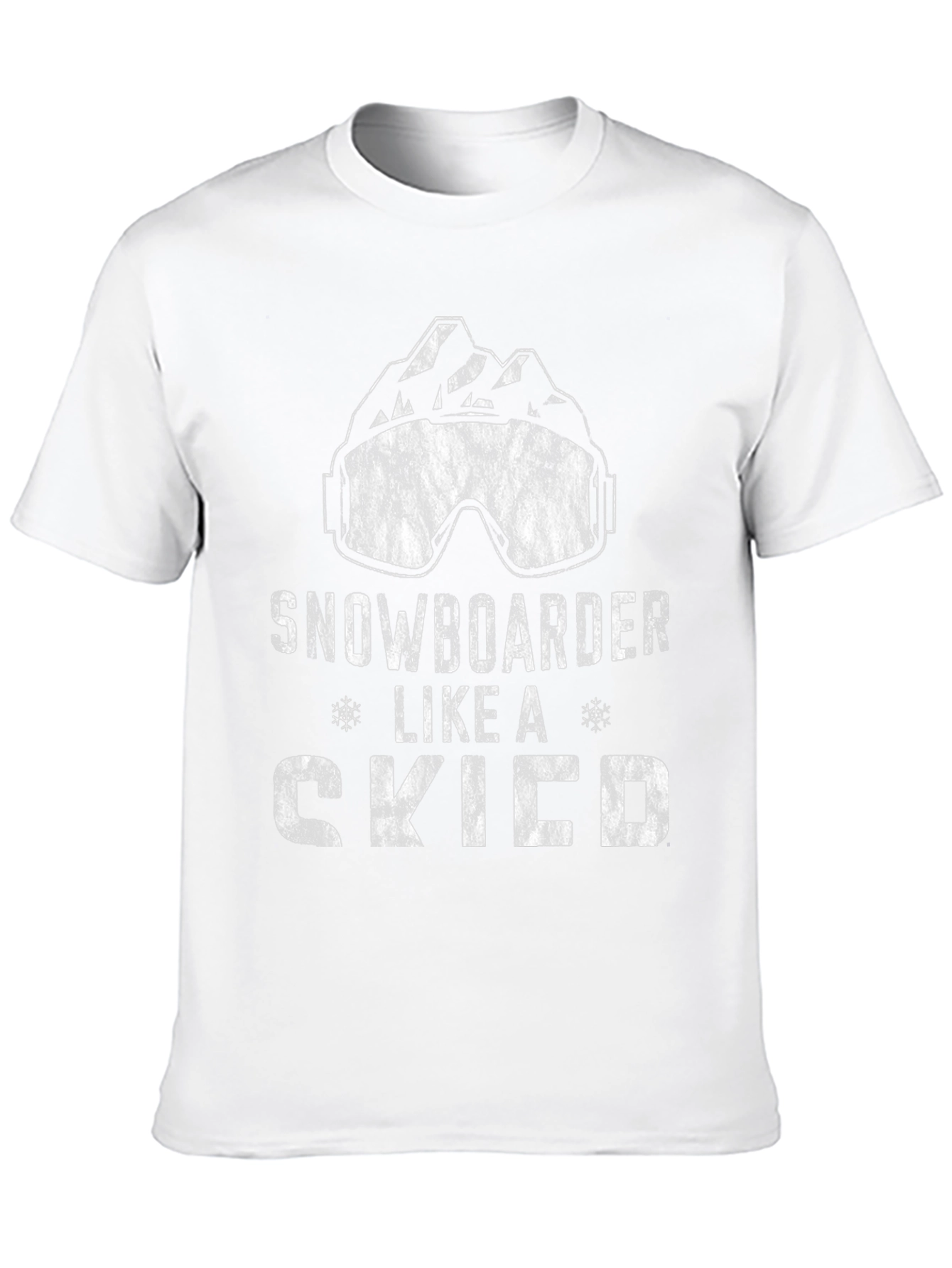 Snowboarder Like a Skier T-Shirt