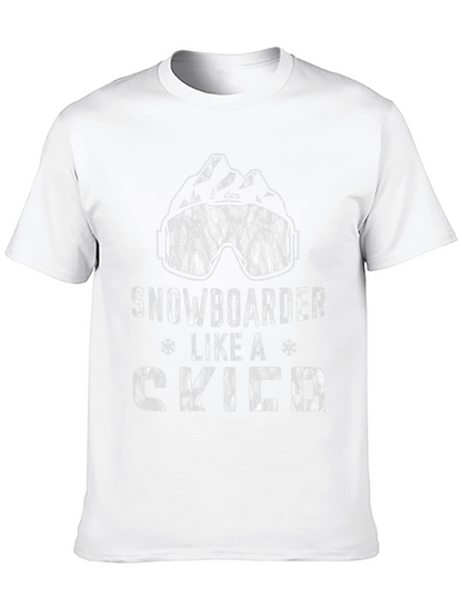 Snowboarder Like a Skier T-Shirt