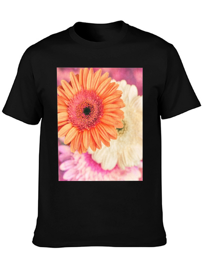Floral Print Crew Neck T-Shirt
