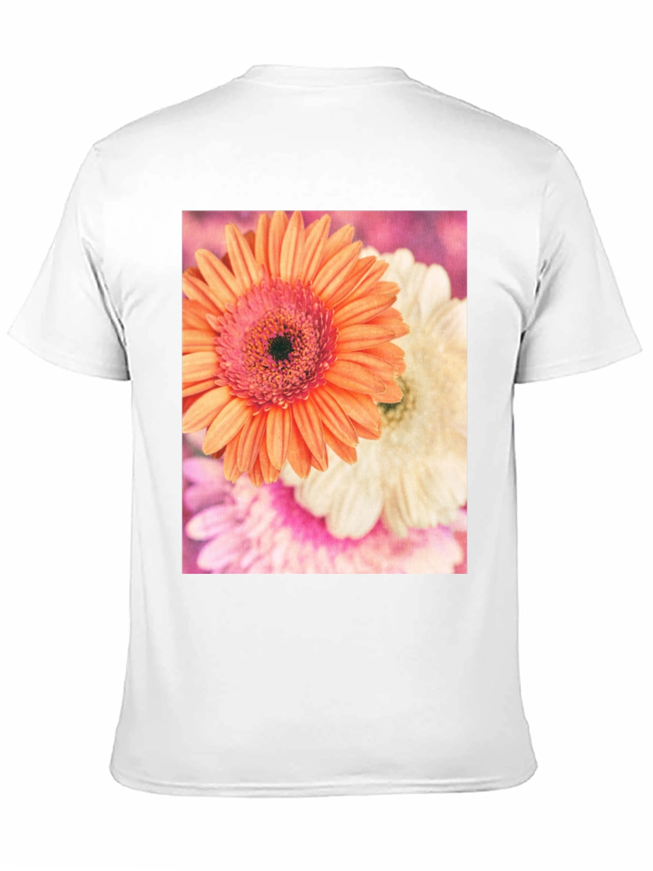 Floral Print Crew Neck T-Shirt