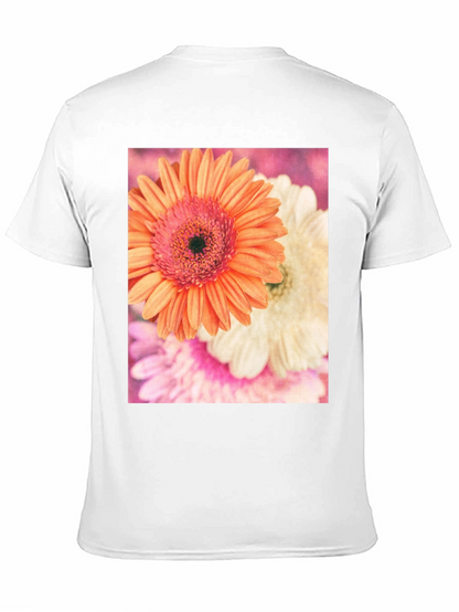 Floral Print Crew Neck T-Shirt