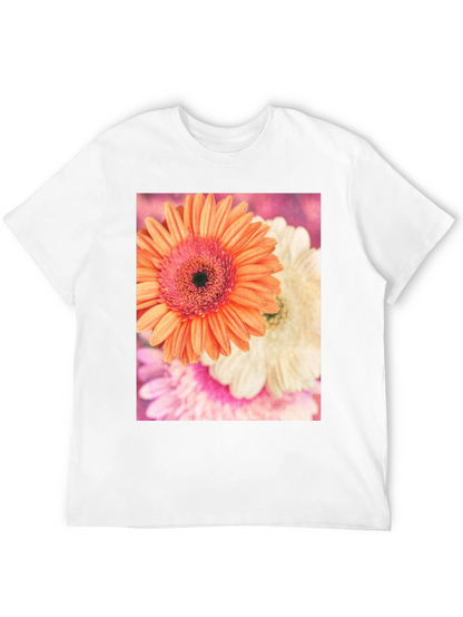 Floral Print Crew Neck T-Shirt