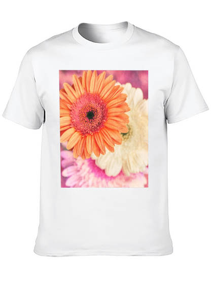 Floral Print Crew Neck T-Shirt