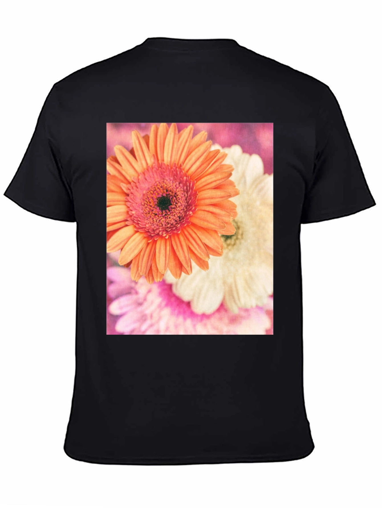 Floral Print Crew Neck T-Shirt