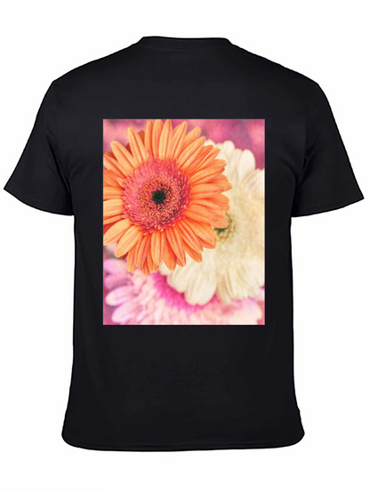 Floral Print Crew Neck T-Shirt