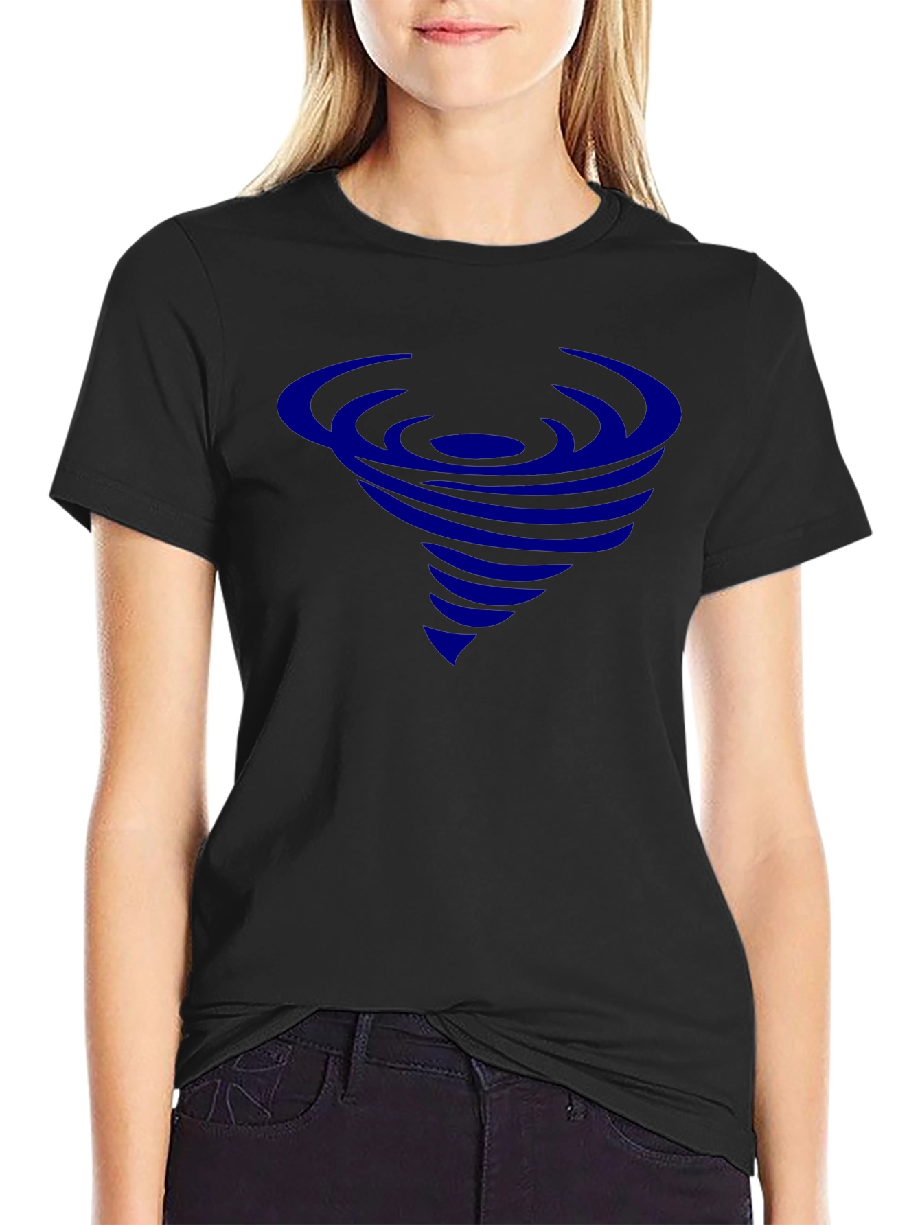 Tornado Graphic Black T-Shirt