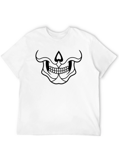 Skull Graphic Tee - Mens Black T-Shirt