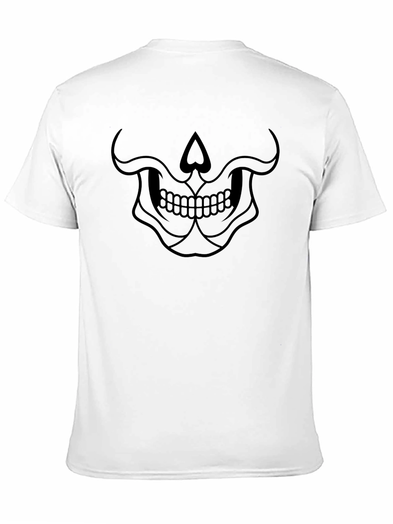 Skull Graphic Tee - Mens Black T-Shirt