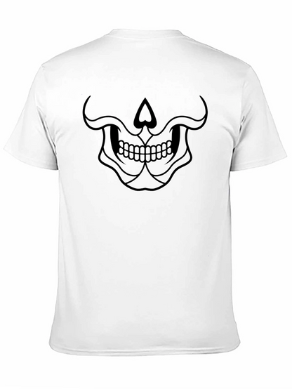 Skull Graphic Tee - Mens Black T-Shirt