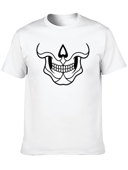 Skull Graphic Tee - Mens Black T-Shirt