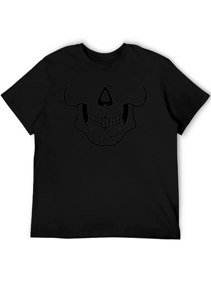 Skull Graphic Tee - Mens Black T-Shirt