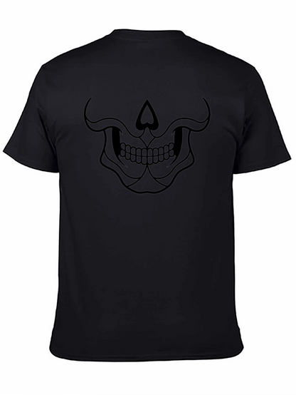 Skull Graphic Tee - Mens Black T-Shirt
