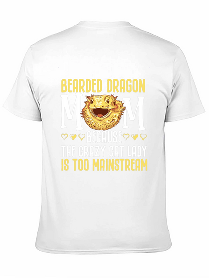 Bearded Dragon Mom T-Shirt - Crazy Cat Lady Alternative