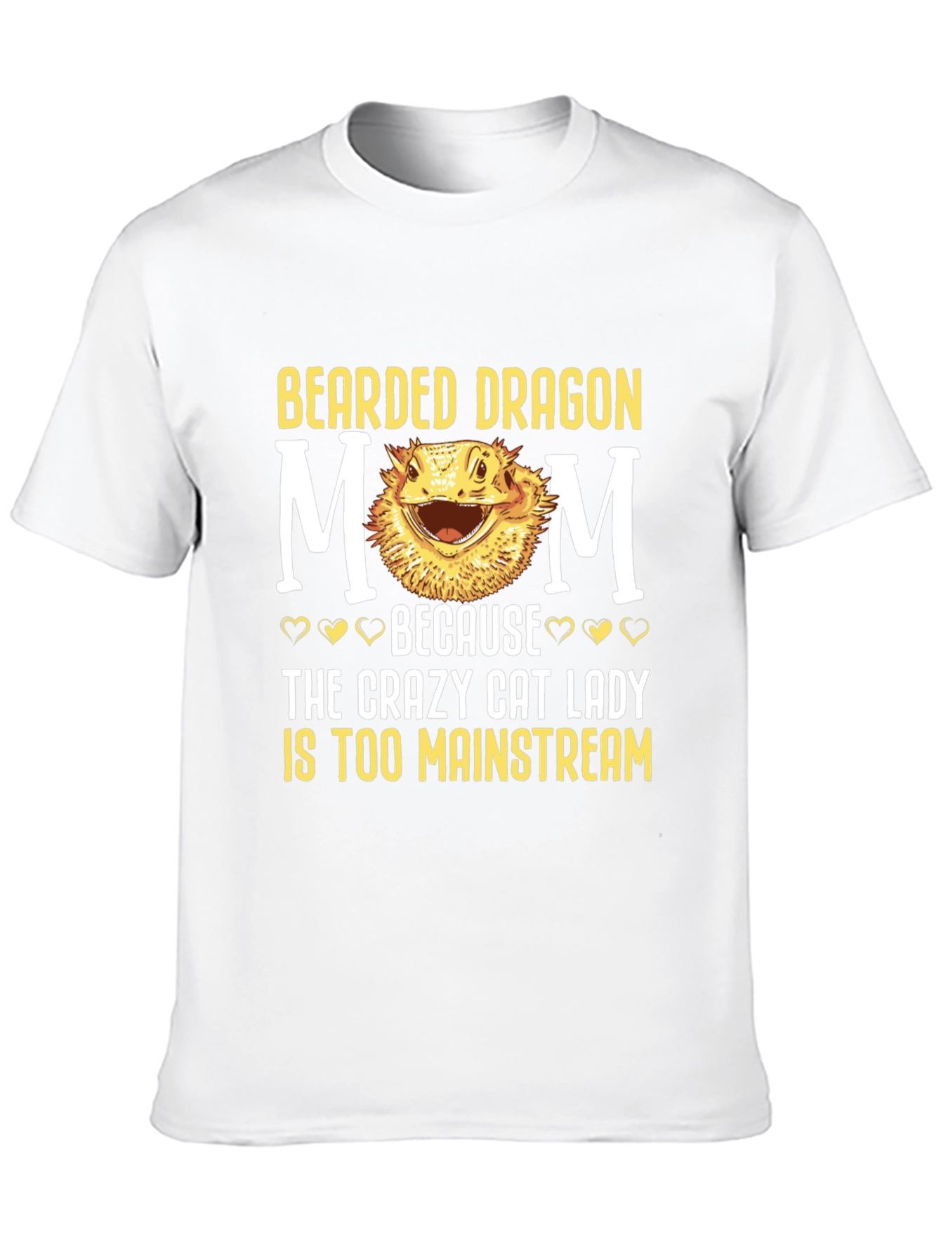 Bearded Dragon Mom T-Shirt - Crazy Cat Lady Alternative