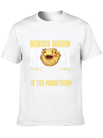 Bearded Dragon Mom T-Shirt - Crazy Cat Lady Alternative