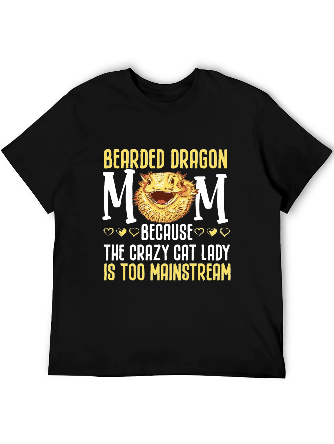 Bearded Dragon Mom T-Shirt - Crazy Cat Lady Alternative