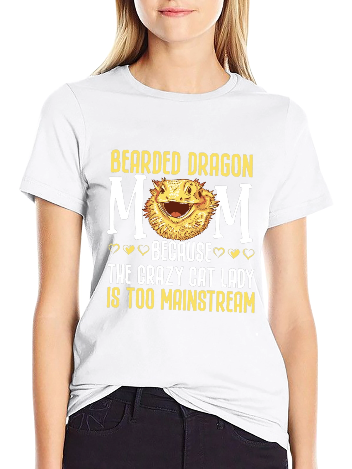Bearded Dragon Mom T-Shirt - Crazy Cat Lady Alternative