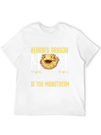 Bearded Dragon Mom T-Shirt - Crazy Cat Lady Alternative