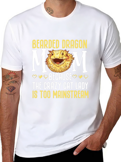 Bearded Dragon Mom T-Shirt - Crazy Cat Lady Alternative