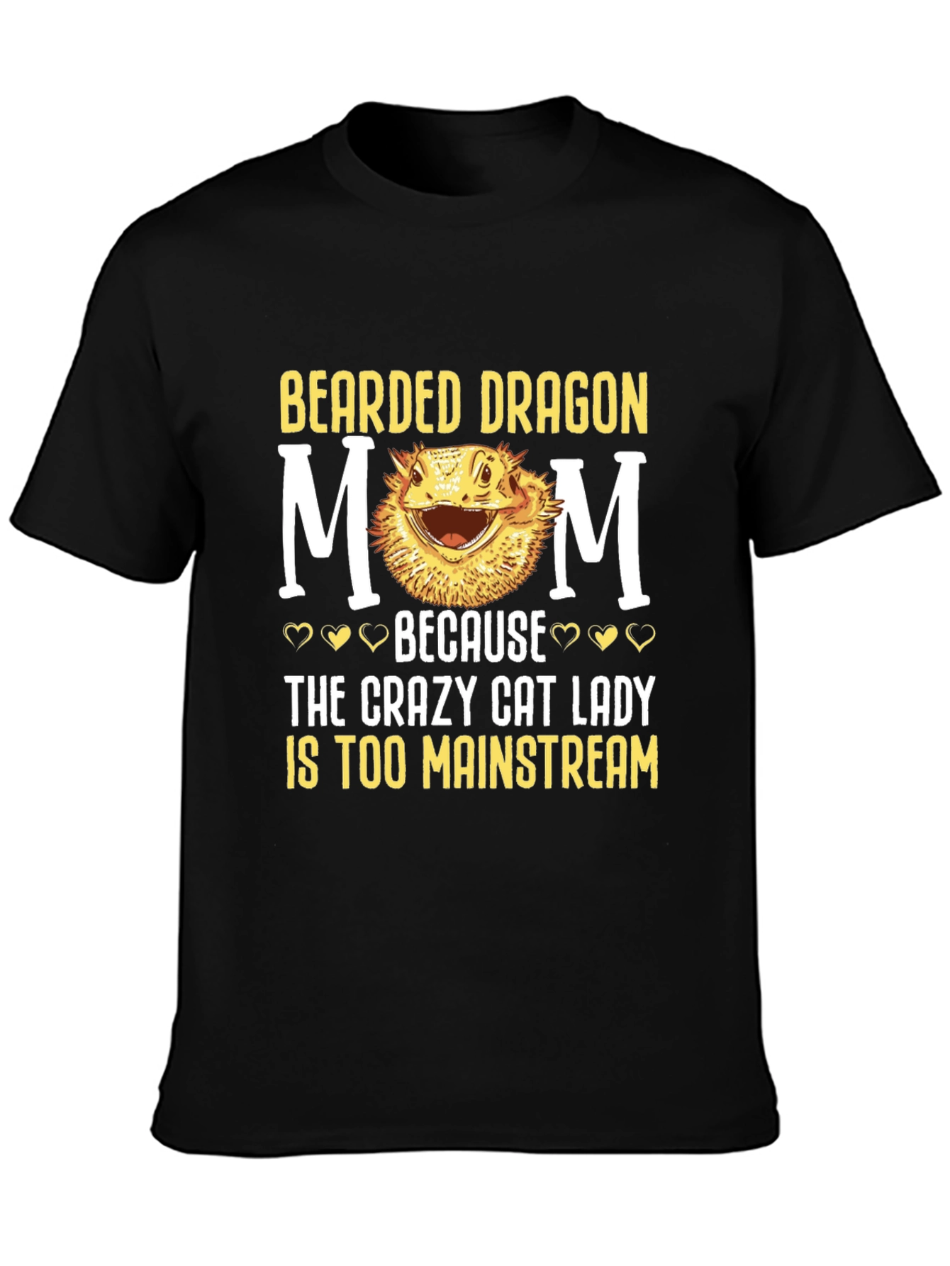 Bearded Dragon Mom T-Shirt - Crazy Cat Lady Alternative