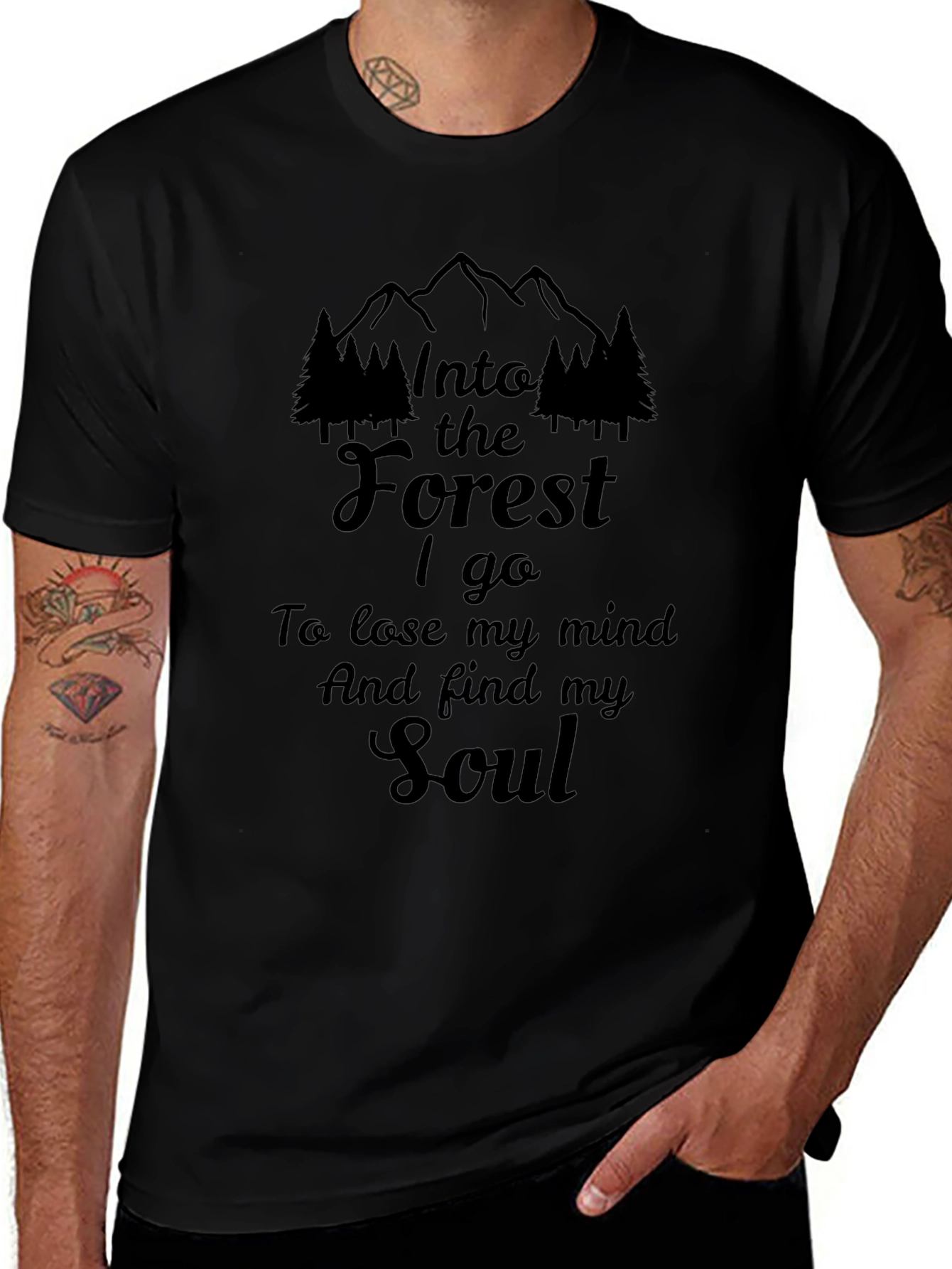 Into the Forest Graphic T-Shirt