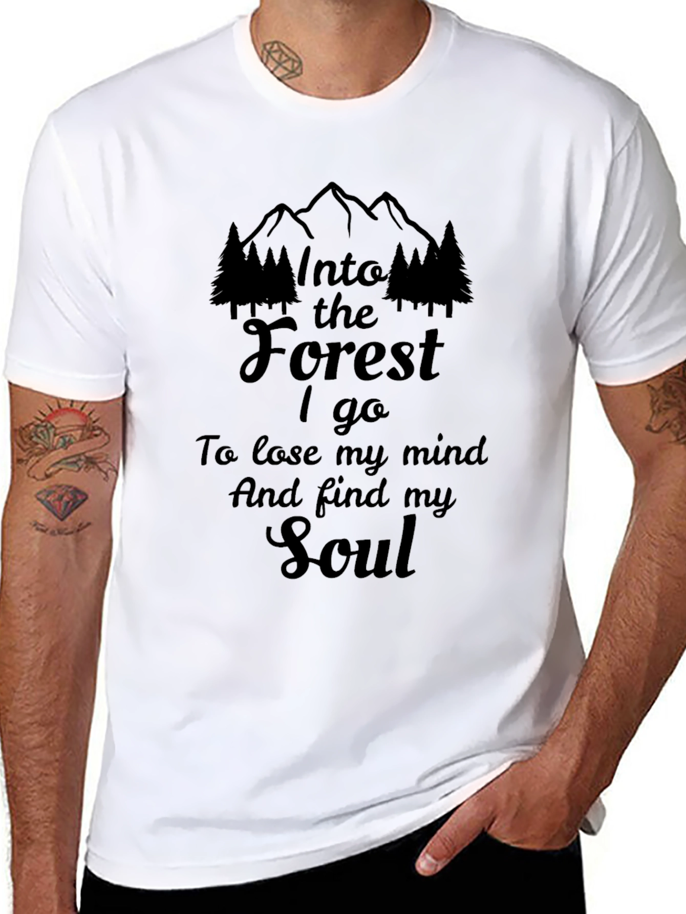Into the Forest Graphic T-Shirt