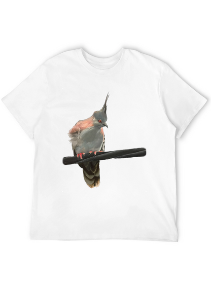 Bird Graphic Black T-Shirt
