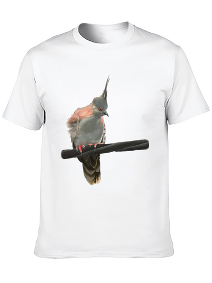 Bird Graphic Black T-Shirt