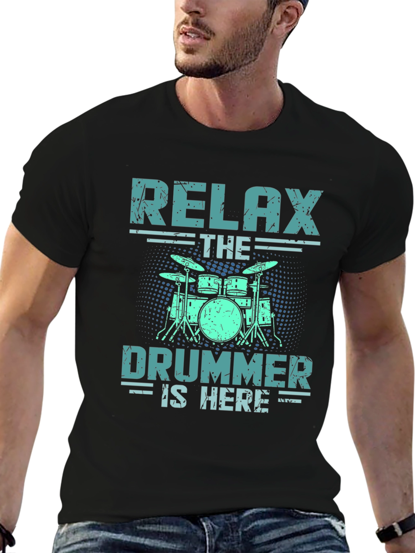Relax The Drummer Is Here T-Shirt