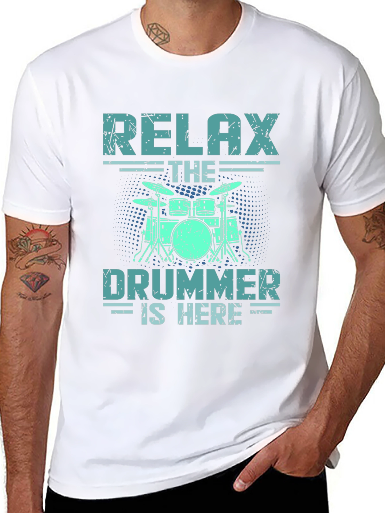 Relax The Drummer Is Here T-Shirt
