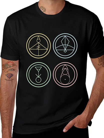 The Owl House Glyphs Black T-Shirt