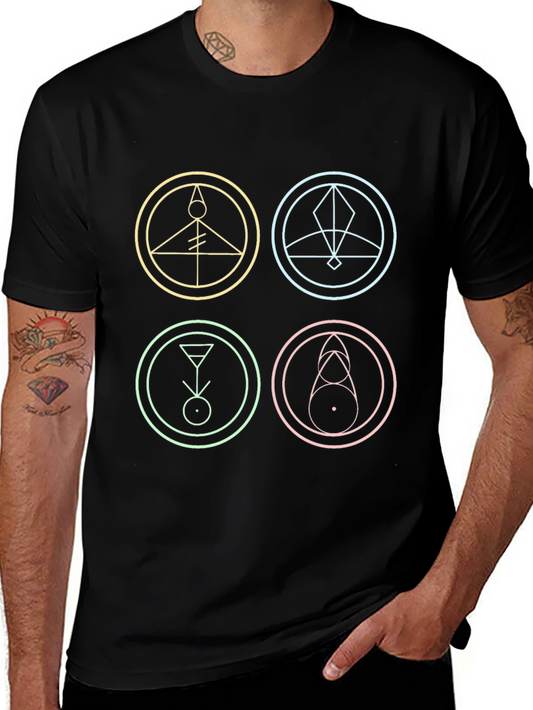 The Owl House Glyphs Black T-Shirt