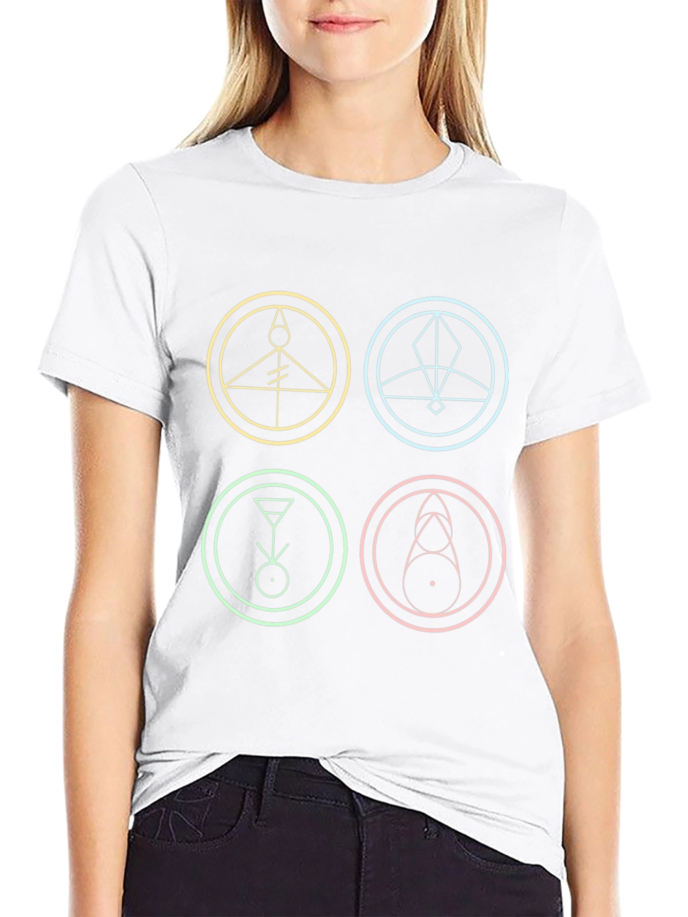 The Owl House Glyphs Black T-Shirt