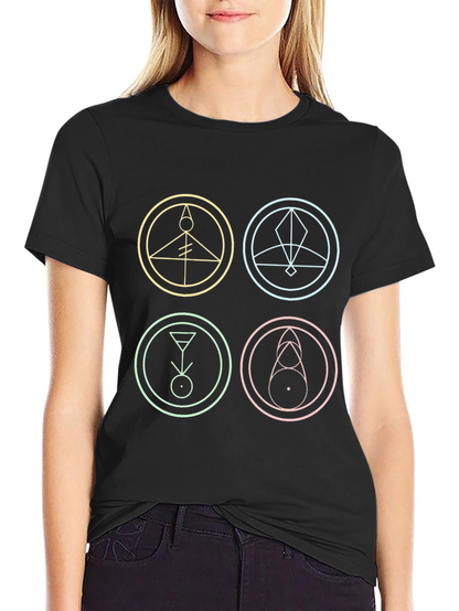 The Owl House Glyphs Black T-Shirt