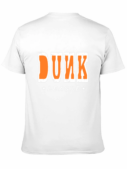 Dunk League Graphic T-Shirt - Black Cotton Tee