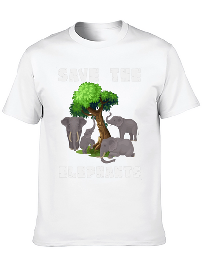 Save the Elephants Graphic T-Shirt
