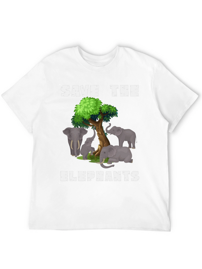 Save the Elephants Graphic T-Shirt