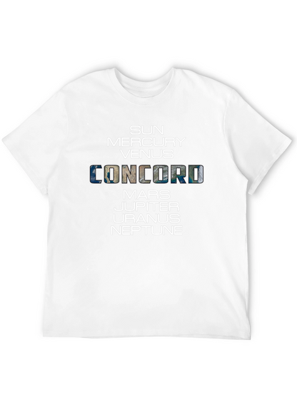 Solar System Planets Concord T-Shirt