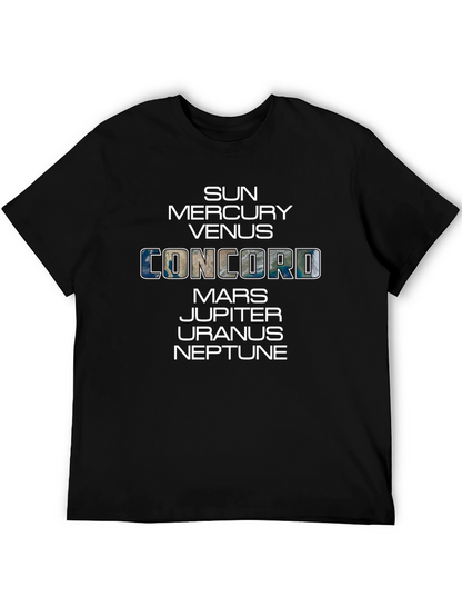 Solar System Planets Concord T-Shirt