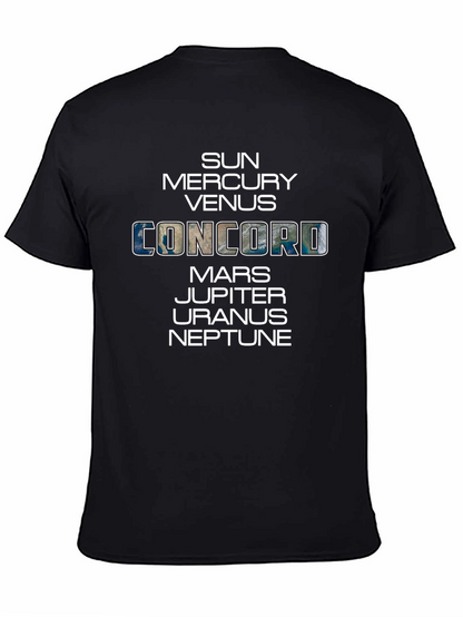 Solar System Planets Concord T-Shirt